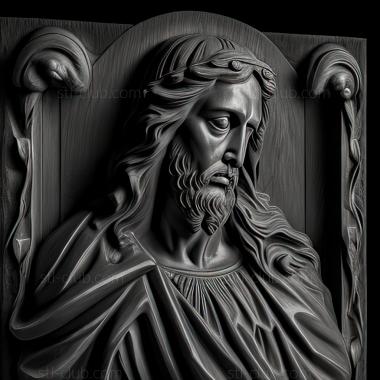 3D model st jesus (STL)